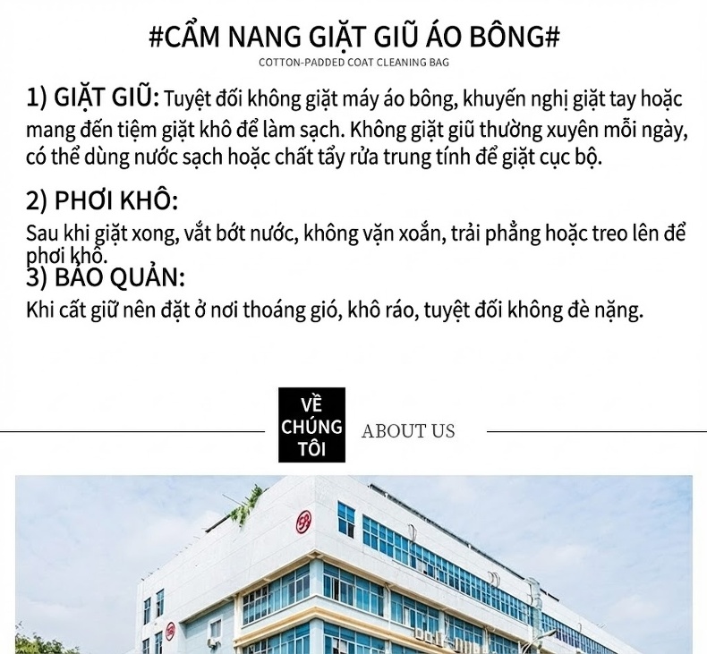 Áo Khoác Phao Nam Hai Mặt Mặc Mùa Đông Dáng Rộng Giữ Ấm Màu Xám, Kaki, Vàng, Xanh Lam... chi tiết 13