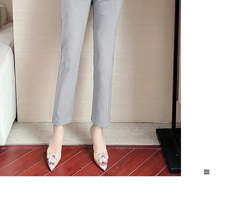Bộ Quần Áo Công Sở Nữ Dáng Vest Thiết Kế Thanh Lịch Màu Trắng, Xám, Đen chi tiết 27