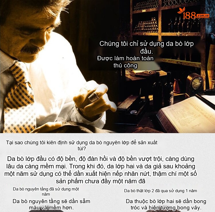 Ví Dài Nam Da Bò Khóa Gài Cao Cấp Màu Nâu chi tiết 1