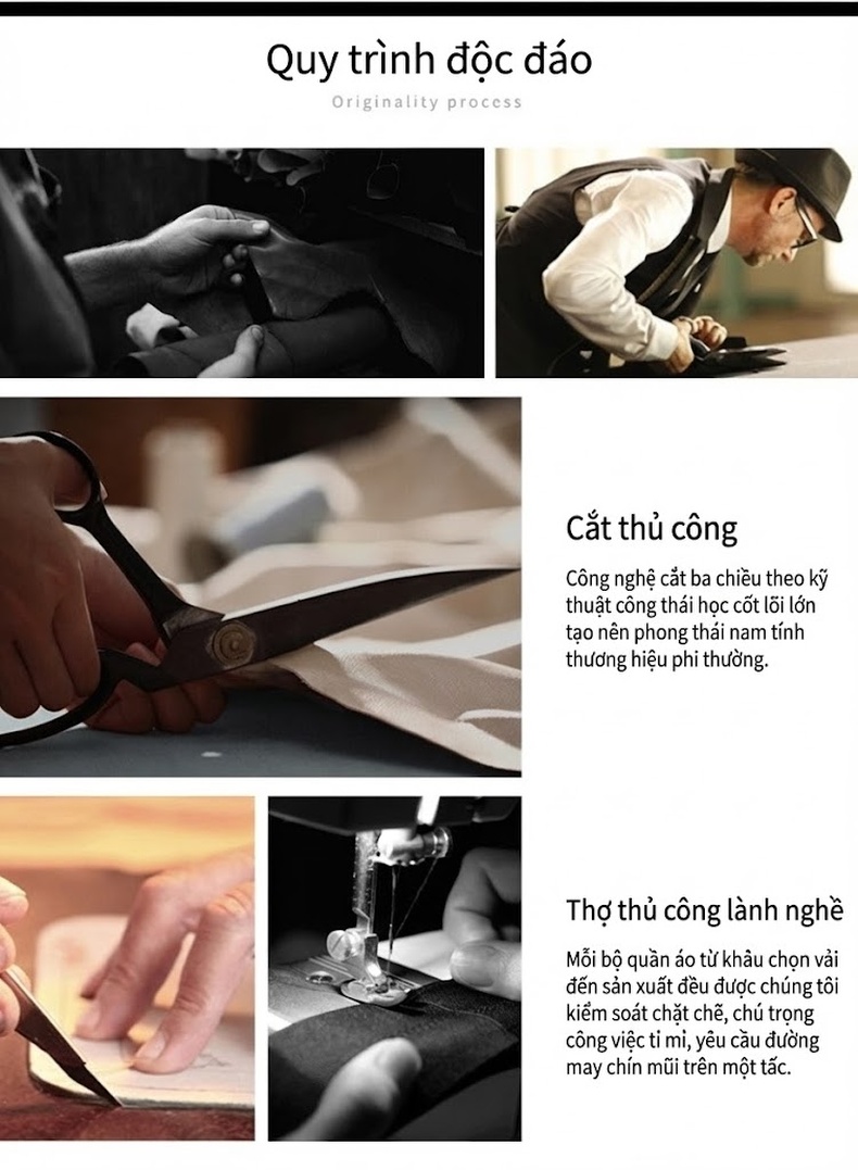 Áo Khoác Phao Nam Da Bò Dáng Dài Có Mũ Lông Cổ Dày Ấm Màu Đen chi tiết 4