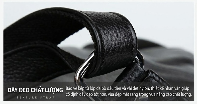 Giày Tây Buộc Dây Nam Da Bóng Đinh Tán Chiều Cao Đế Khoảng 3cm Màu Đen, Nâu chi tiết 11