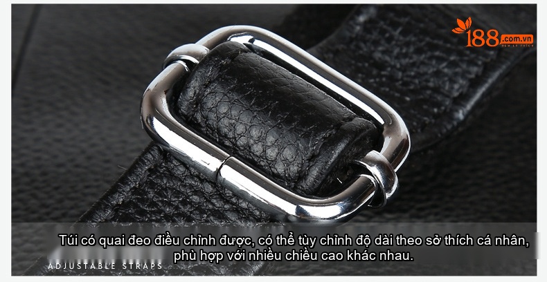 Giày Tây Buộc Dây Nam Da Bóng Đinh Tán Chiều Cao Đế Khoảng 3cm Màu Đen, Nâu chi tiết 12