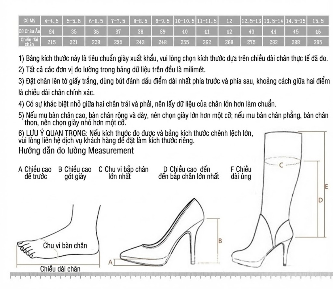 Giày Cao Gót Nữ Da Bóng Bít Mũi Chiều Cao Đế Khoảng 8cm Màu Trắng, Xanh, Nâu, Hồng... chi tiết 22