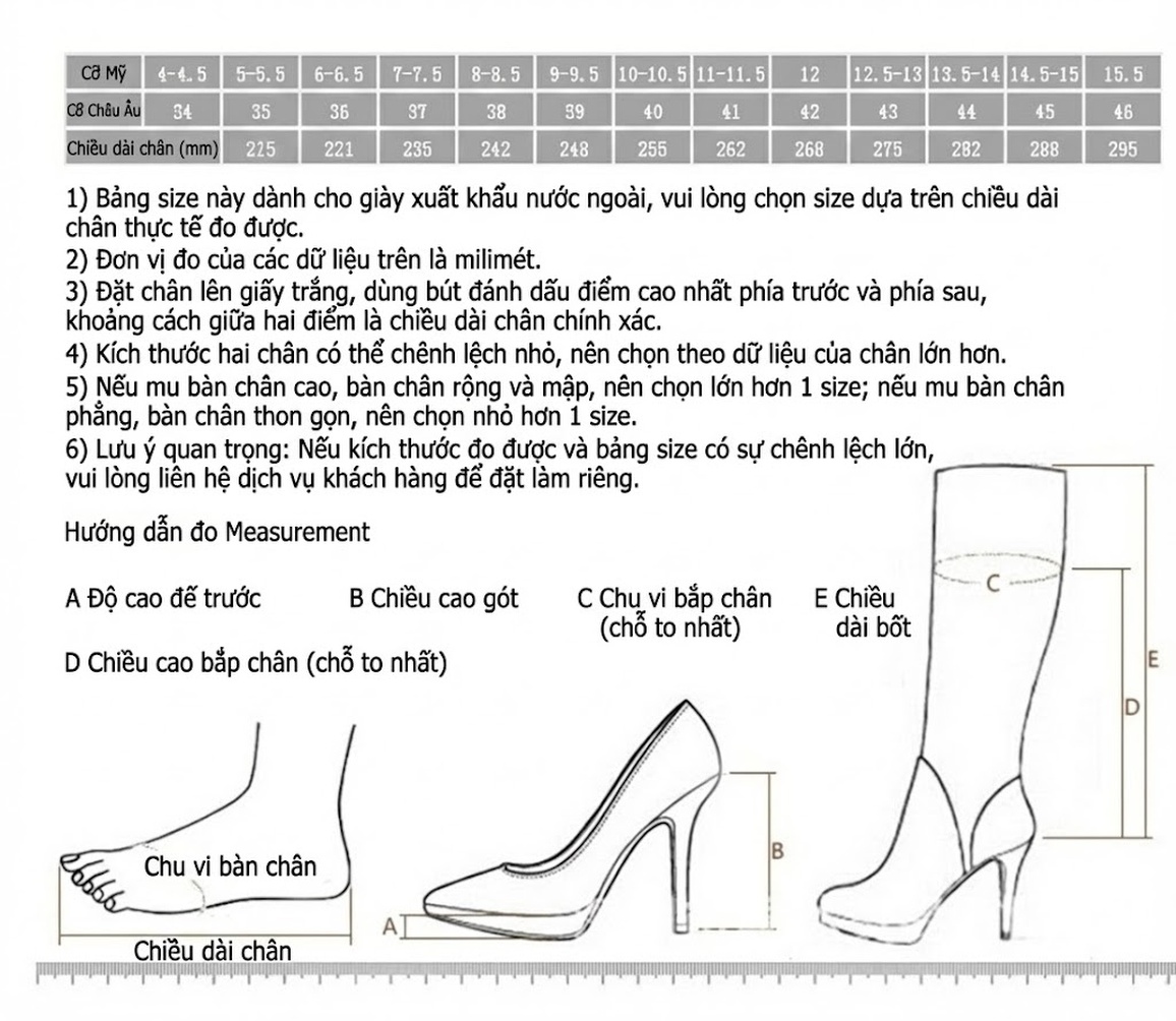 Giày Sandal Cao Gót Nữ Quai Ngang Đinh Tán Da Bóng Gót Cao 10cm - 12cm Màu Đen, Nude chi tiết 11