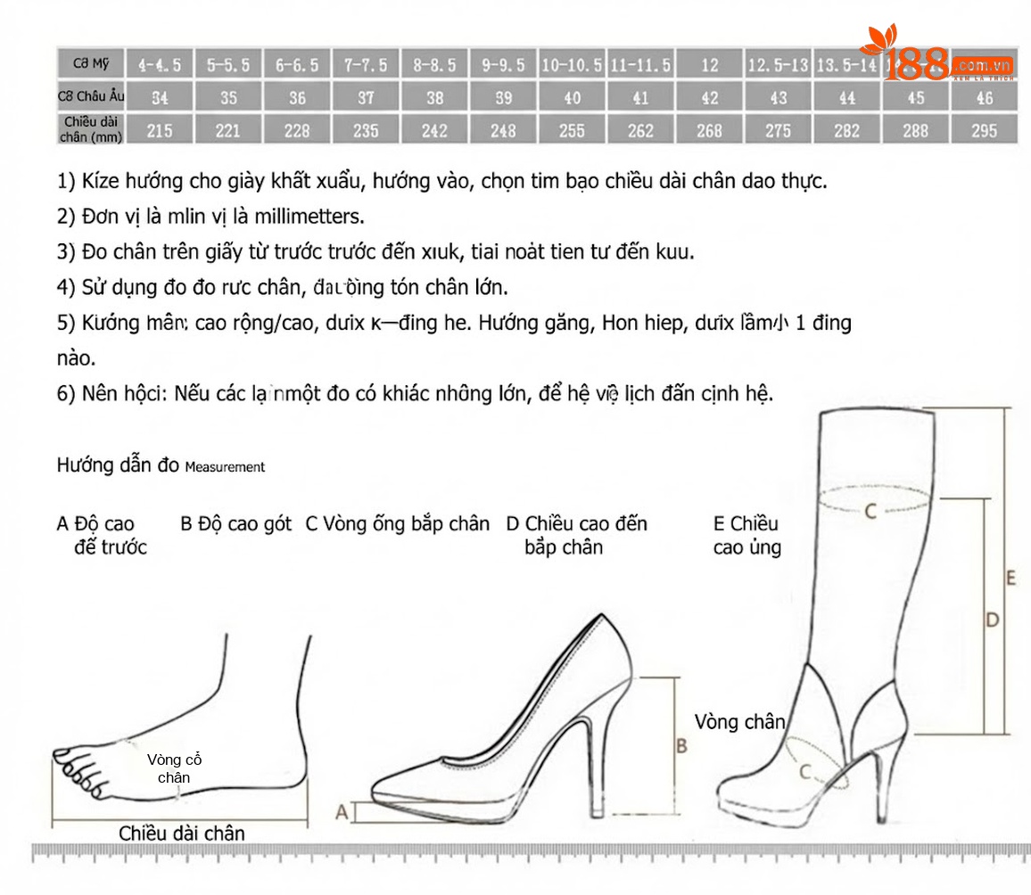 Boot Nữ Họa Tiết Da Báo Gót Nhọn Chiều Cao Đế Khoảng 8cm chi tiết 6