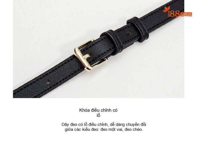 Túi Xách Tay Nữ Thời Trang Da Bóng, Túi Đeo Vai Nữ Màu Đen chi tiết 11