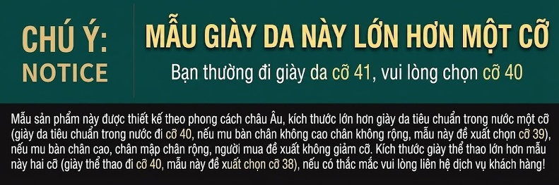 Giày Tây Buộc Dây Nam Da Bóng Chiều Cao Đế Khoảng 3cm Màu Đen, Nâu chi tiết 13