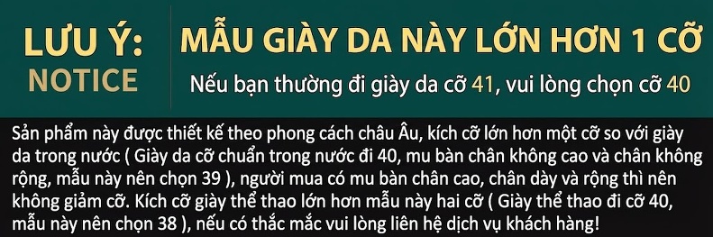 Giày Tây Buộc Dây Nam Da Bóng Chiều Cao Đế Khoảng 3cm Màu Đen, Nâu chi tiết 11