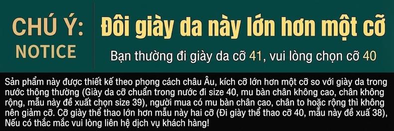 Giày Tây Buộc Dây Nam Da Bóng Phối Vải Chiều Cao Đế Khoảng 3cm Màu Đen, Xanh Navy chi tiết 13