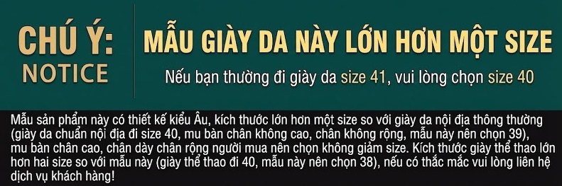 Giày Lười Nam Da Đan Chiều Cao Đế Khoảng 2cm Màu Đen, Nâu Đỏ chi tiết 7