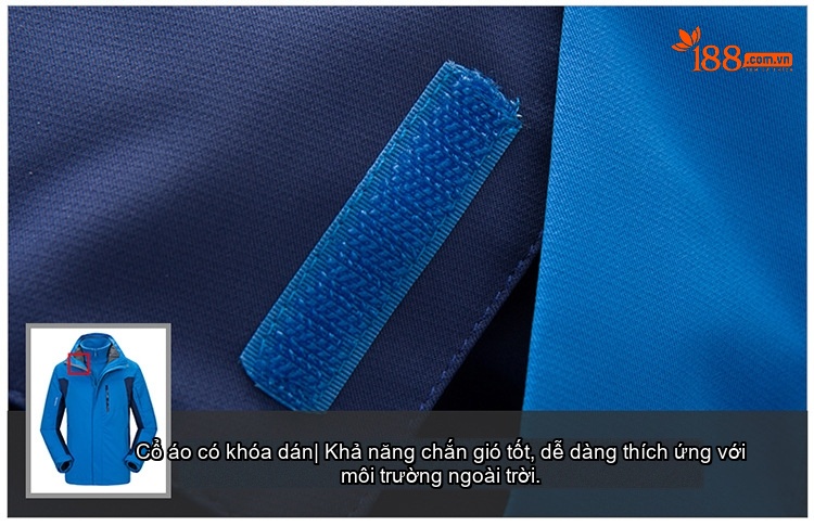 Áo Khoác Gió 3in1 Nam Nữ 2 Lớp Lót Lông Cừu Non Đi Phượt Leo Núi Màu Xanh Dương, Xám, Đỏ, Hồng... chi tiết 31