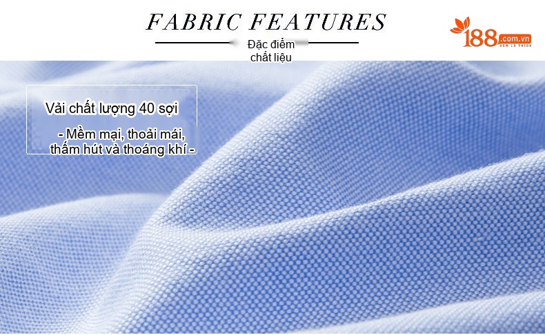 Áo Sơ Mi Tay Dài Nam Cotton Oxford Hàn Quốc Màu Trắng, Xanh Than, Kẻ Sọc Xanh Than, Hồng... chi tiết 2