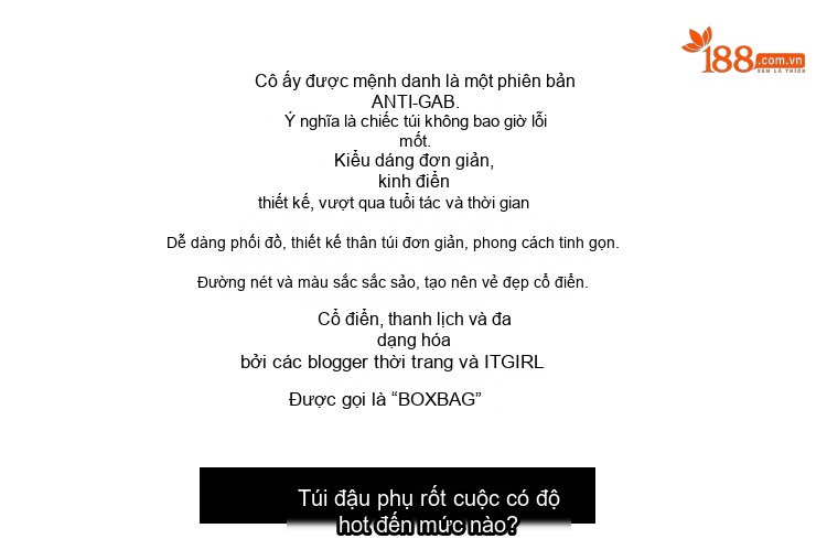 Túi Đeo Vai Nữ Da Bò Hình Hộp Chữ Nhật Đeo Chéo Màu Nâu, Đen chi tiết 1