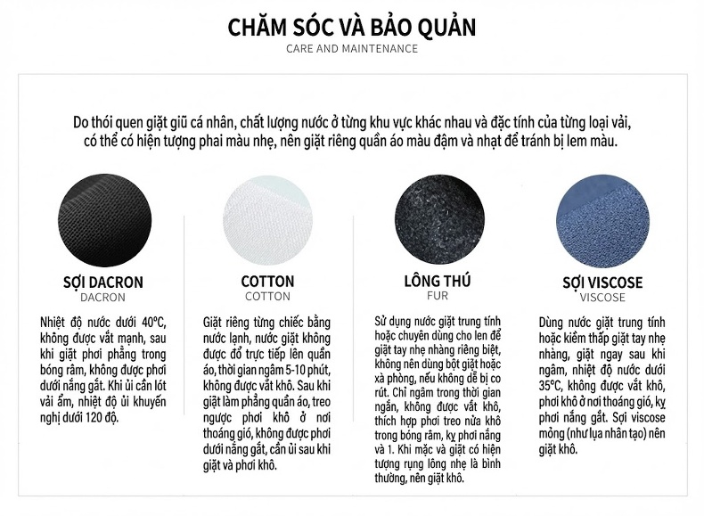 Áo Sơ Mi Dài Tay Nam Nữ Cotton Chống Nhăn Thêu Logo Màu Xanh Lam chi tiết 42