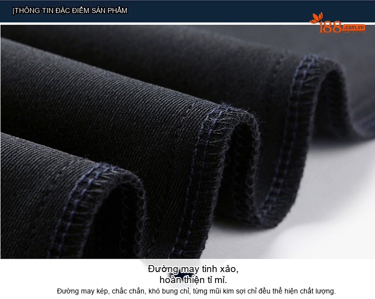 Quần Short Nam Ống Đứng Lửng Phong Cách Thể Thao Thoáng Mát Màu Đen, Xanh Navy chi tiết 7