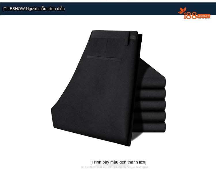 Quần Short Nam Ống Đứng Lửng Phong Cách Thể Thao Thoáng Mát Màu Đen, Xanh Navy chi tiết 17