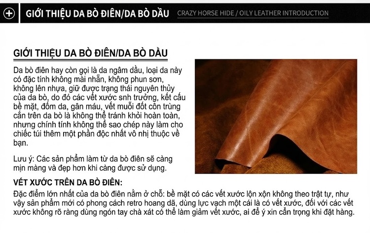 Túi Đeo Chéo Nam Da Bò Đựng Điện Thoại Đa Năng Màu Nâu chi tiết 22
