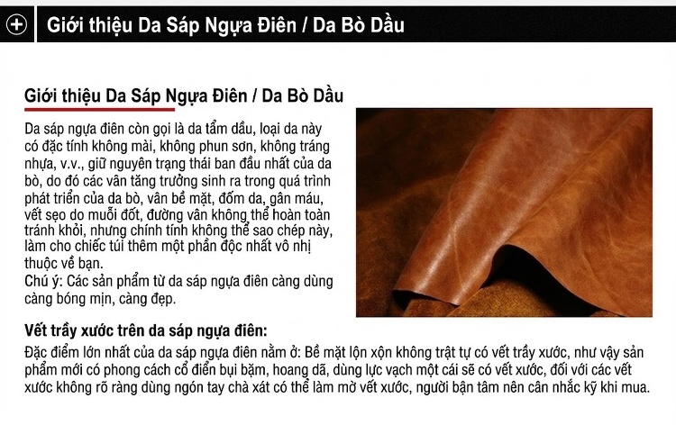 Túi Đeo Vai Nam Da Bò Dáng Đứng Thời Trang Màu Đen, Nâu chi tiết 34