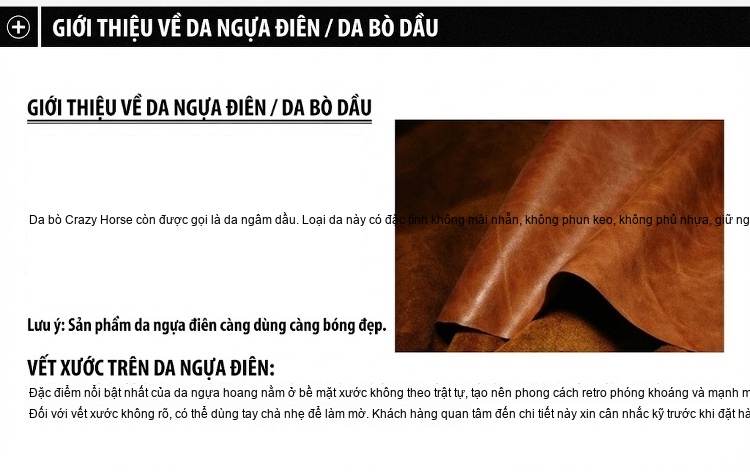 Túi Đeo Vai Nam Da Bò Lớp Đầu Phong Cách Retro, Túi Đeo Chéo Nam Sức Chứa Lớn Màu Cà Phê Dầu, Cà Phê chi tiết 40