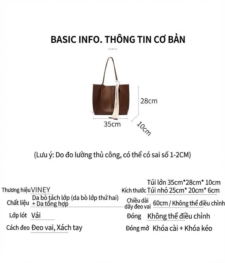 Cặp Túi Công Sở Nam Da Bò Đựng Laptop 14 Inch Đeo Vai Màu Đen chi tiết 14