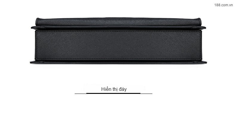 Túi Xách Tay Nam Công Sở Khóa Số Đeo Vai Đựng Laptop Màu Đen chi tiết 24