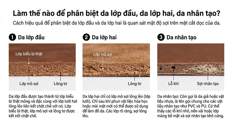 Túi Xách Nam Da Thật Công Sở Đựng Laptop Có Dây Đeo Chéo Màu Đen chi tiết 2