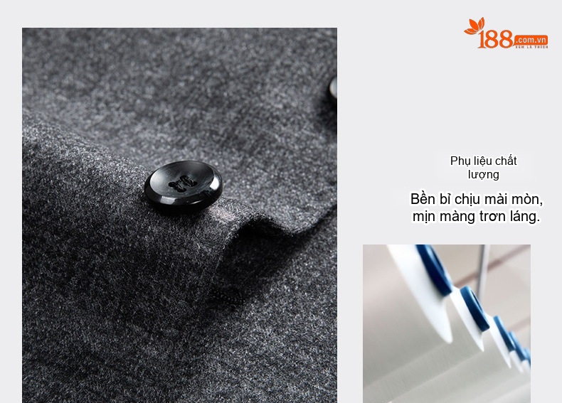 Áo Vest Nam Hàn Quốc Co Giãn Nhẹ Dáng Ôm Vừa Vặn Màu Xanh Than, Xám chi tiết 27