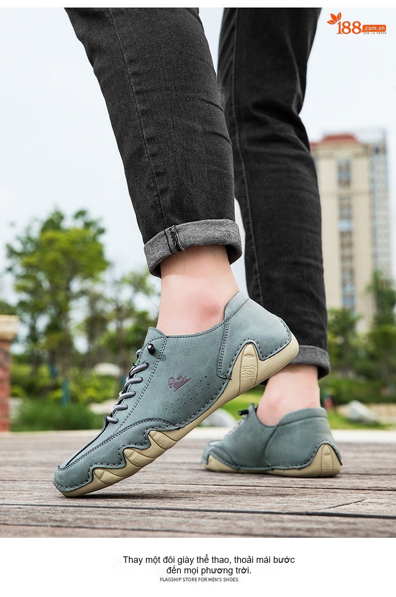Giày Martens Nam Nữ Da Mờ Buộc Dây Chiều Cao Đế Khoảng 3cm Màu Trắng, Nâu, Xám, Xanh... chi tiết 13