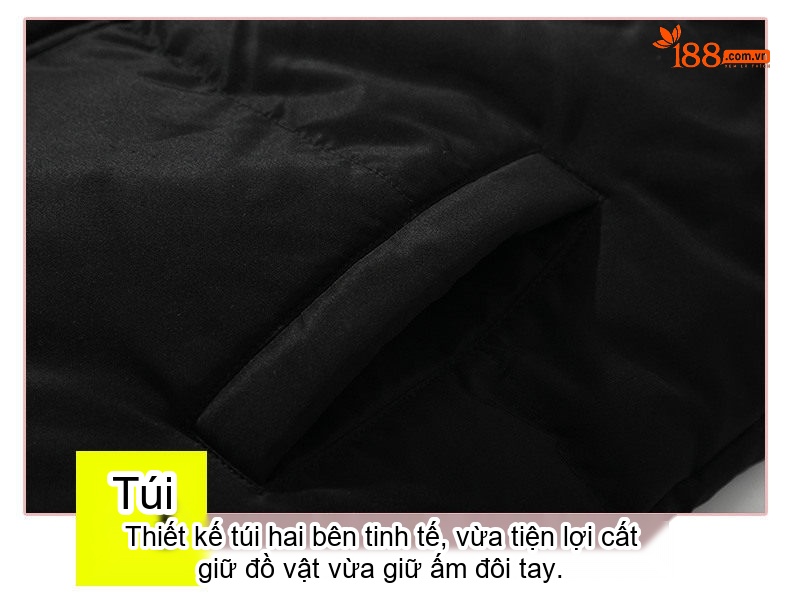 Áo Khoác Bông Nam Nữ Dáng Rộng Mũ Trùm Đầu Lông Cừu Non Màu Trắng, Xanh, Hồng, Đen... chi tiết 18
