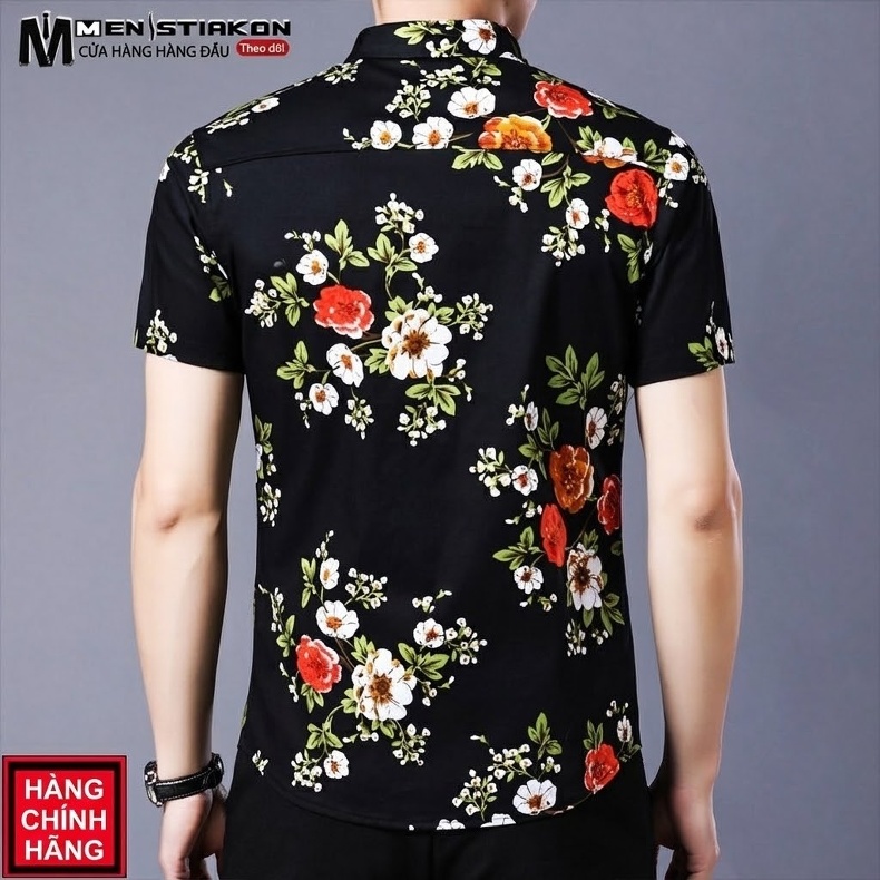 Áo Thun Polo Nam Tay Dài Cashmere Cổ Bẻ Phong Cách Doanh Nhân Màu Đen, Xám, Xanh Navy chi tiết 12
