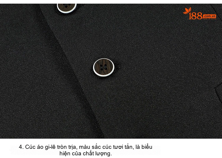 Bộ Vest Nam Màu Trơn Kiểu Dáng Ôm Vừa Vặn Phong Cách Hàn Quốc Màu Đen, Xám chi tiết 27