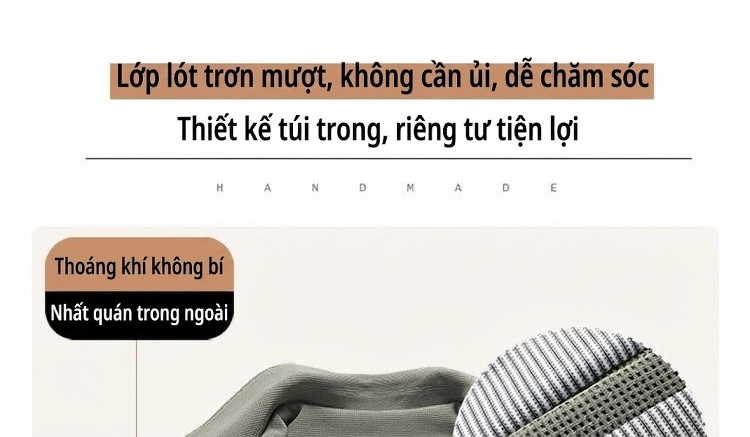 Áo khoác bomber nam dệt kim dáng ngắn phong cách công sở chi tiết 8