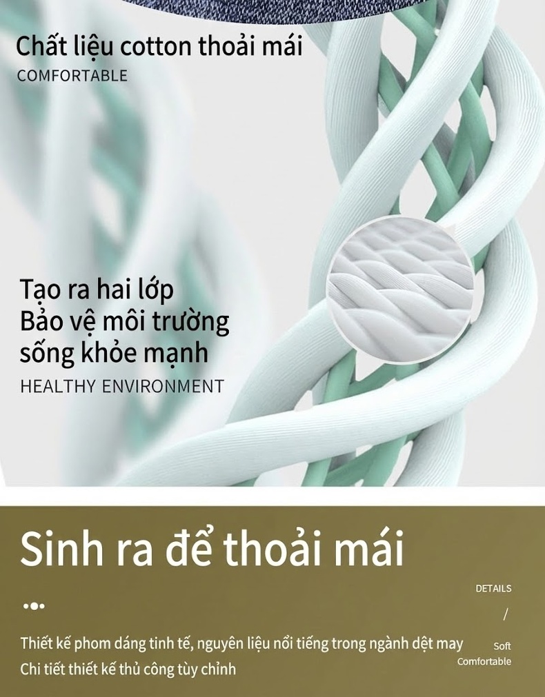 Quần Jean Nam Ống Đứng Dáng Rộng Co Giãn Nhẹ Phong Cách Casual Màu Xanh, Xám chi tiết 6
