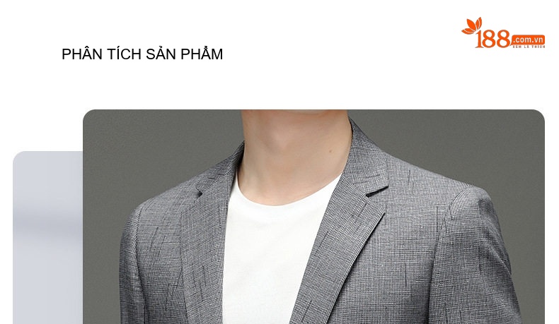 Áo Vest Nam Mỏng Dáng Ôm Phong Cách Hàn Quốc Màu Xám chi tiết 8
