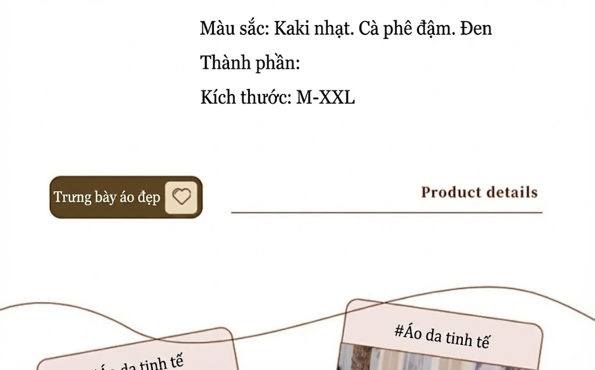 Áo Khoác Da Ngắn Tay Dài Cổ Trụ Khuy Cài Phong Cách Trung Hoa Màu Nâu, Đen chi tiết 18