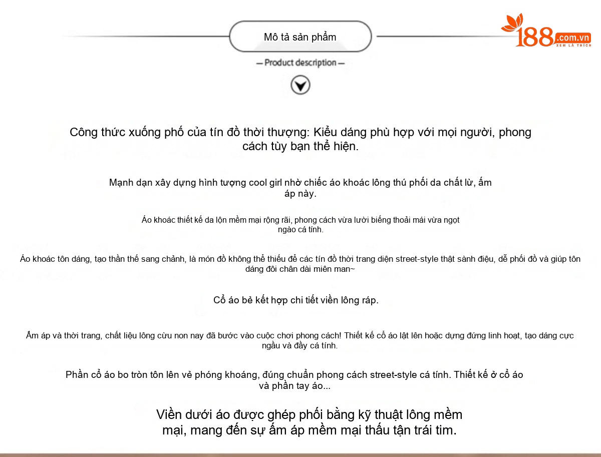 Áo Khoác Lông Cừu Non Dáng Dài Nữ Dày Dặn Giảm Tuổi Màu Nâu chi tiết 3