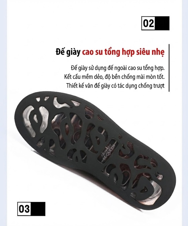 Giày Lười Nam Vân Cá Sấu Thời Trang Chiều Cao Đế Khoảng 4cm Màu Nâu chi tiết 3