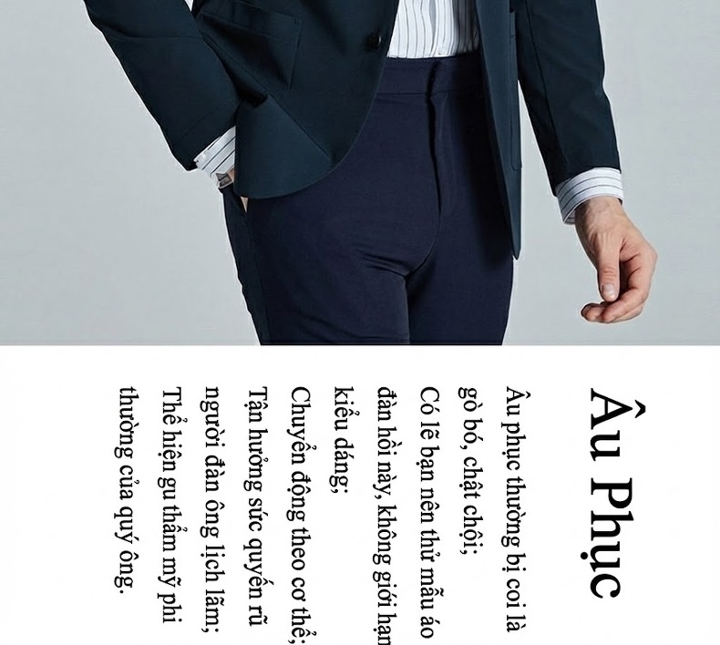 Áo Blazer Nam Mỏng Nhẹ Phong Cách Hàn Quốc Màu Xám, Xanh Navy chi tiết 2