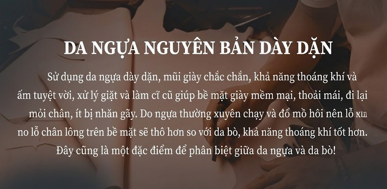 Giày Tây Buộc Dây Nam Da Thật Đế Bằng Chiều Cao Đế Khoảng 4cm Màu Đen, Nâu Đỏ chi tiết 16