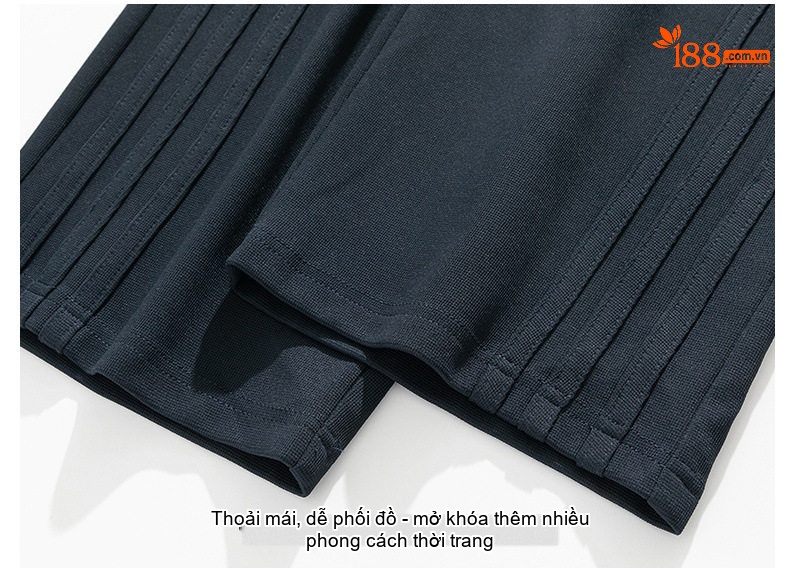 Quần Dài Ống Suông Nam Phong Cách Mỹ Thoải Mái Màu Xám, Trắng, Đen, Xanh Navy... chi tiết 7