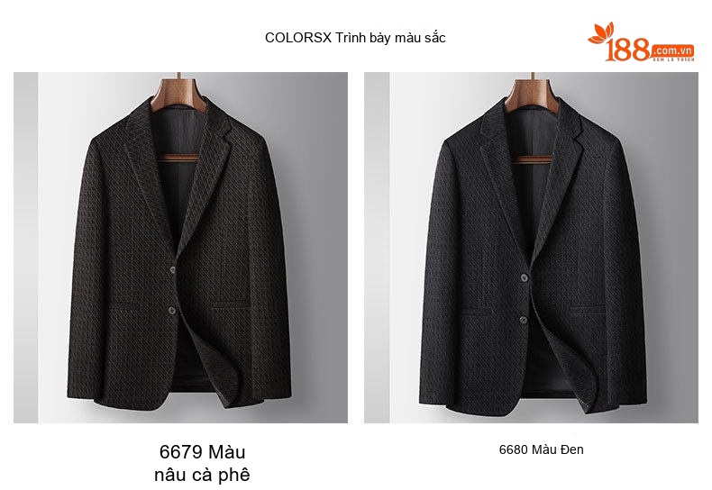 Áo Vest Nam Wool Kẻ Caro Một Hàng Khuy Phong Cách Lịch Lãm Màu Đen chi tiết 4