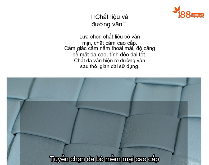 Túi Đeo Vai Nữ Mini Dây Rút Thủ Công Đan Dệt Bề Mặt Màu Đen, Bạc, Xanh, Trắng Kem chi tiết 10