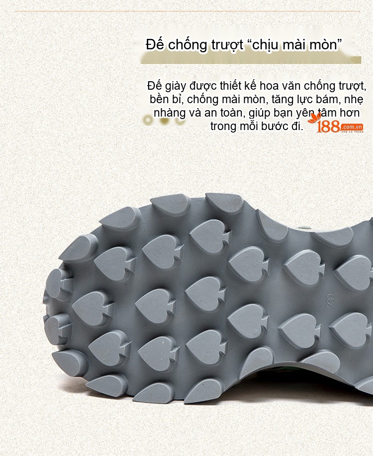 Giày Sneaker Nữ Đế Dày Tăng Chiều Cao Khoảng 5cm Phối Màu chi tiết 6