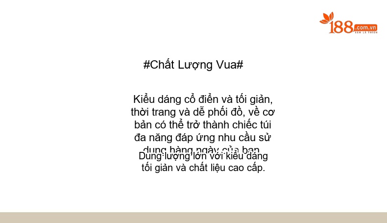 Túi Tote Nữ Da Bò Thiết Kế Nhỏ Gọn, Đựng Vừa A4, Đeo Vai Công Sở Màu Nâu, Be, Đen chi tiết 8