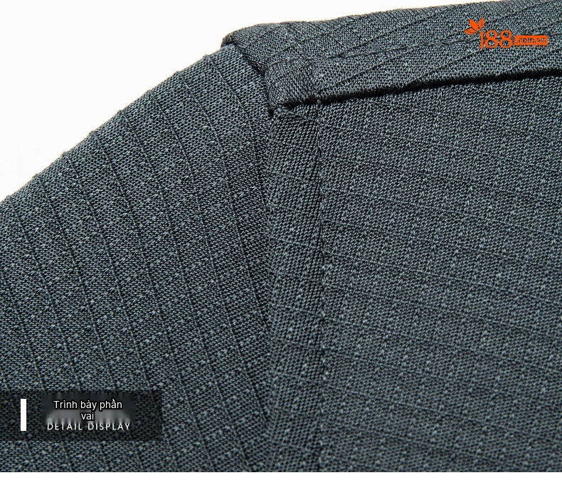 Áo Polo Nam Tay Ngắn 100% Sợi Tằm Dâu Hai Mặt Mỏng Mát Màu Đen, Xanh Navy, Nâu chi tiết 12
