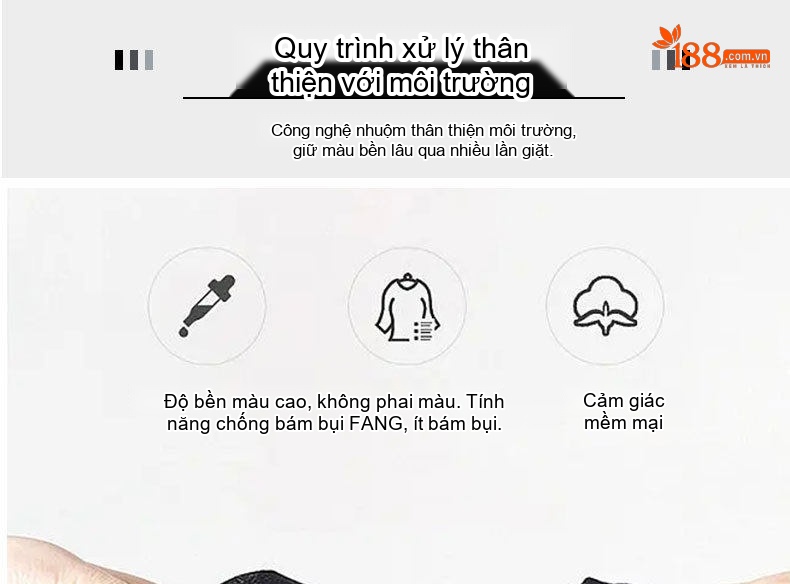 Quần Jean Nam Cotton Co Giãn Thoải Mái Dáng Ôm Vừa Vặn Màu Xanh Xám, Đen Xám chi tiết 13