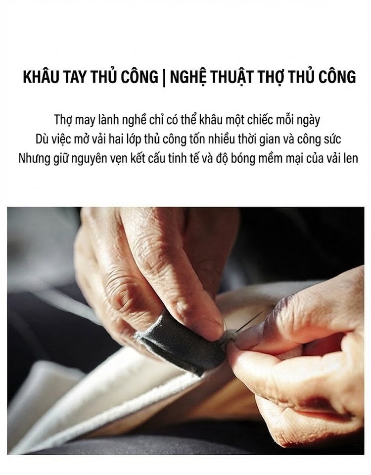 Áo Khoác Dạ Nam Lông Vũ Tháo Rời Hai Mặt Áo Khoác Lông Cừu Dáng Dài Màu Xám chi tiết 23
