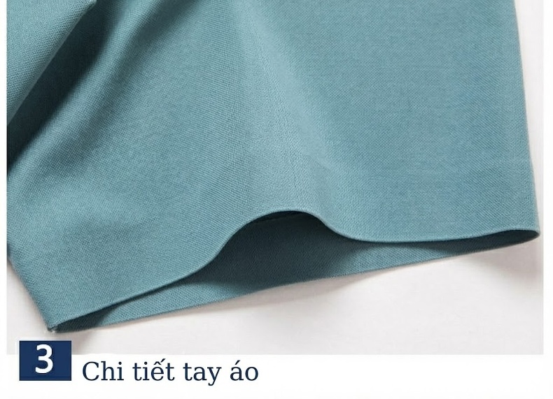 Áo Polo Nam Lụa Tơ Tằm Mùa Hè Form Rộng Thoải Mái Màu Xanh, Xanh Navy, Đen chi tiết 23