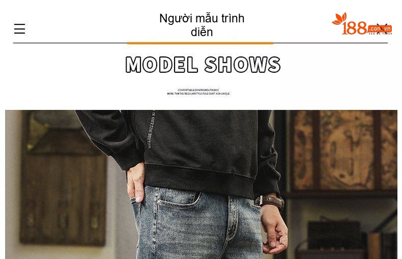 Quần Jean Nam Ống Đứng Co Giãn Cao Cấp Phong Cách Châu Âu Màu Xanh Đen chi tiết 31