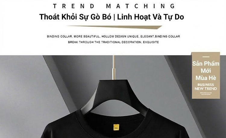 Áo Thun Tay Ngắn Nam Cổ Tròn In Chữ Form Rộng Thoải Mái Màu Đen chi tiết 9